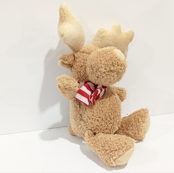 2/$20 Kinder Surprise tan moose plush 10” - Picture 3 of 6